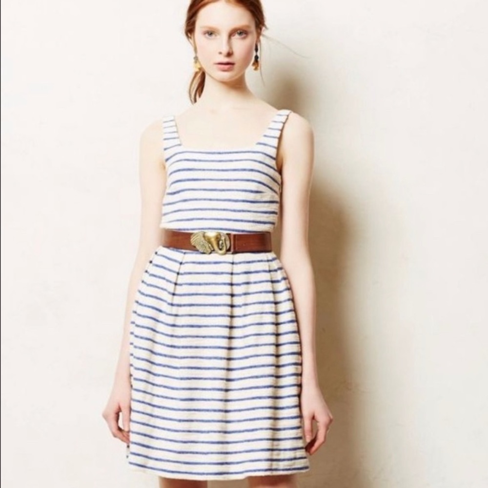 Anthropologie Sunday in Brooklyn striped Dress